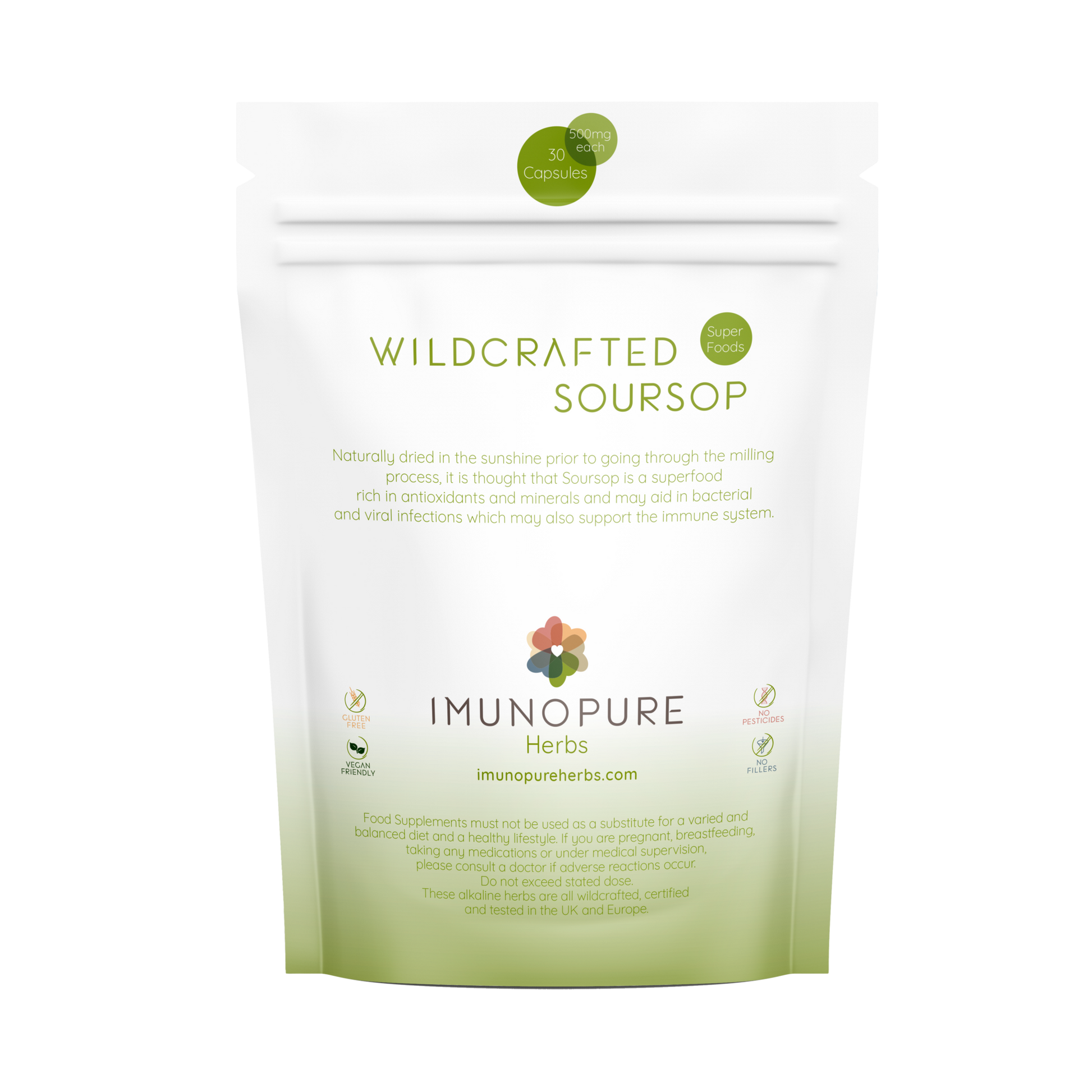 Wildcrafted Soursop Antioxidant Rich, Immune Support, and Inflammation Relief